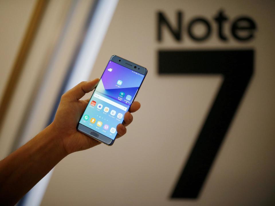 Several models of the Galaxy Note 7 caught fire last year, leading to a global recall: REUTERS/Kim Hong-Ji/File Photo TPX IMAGES OF THE DAY