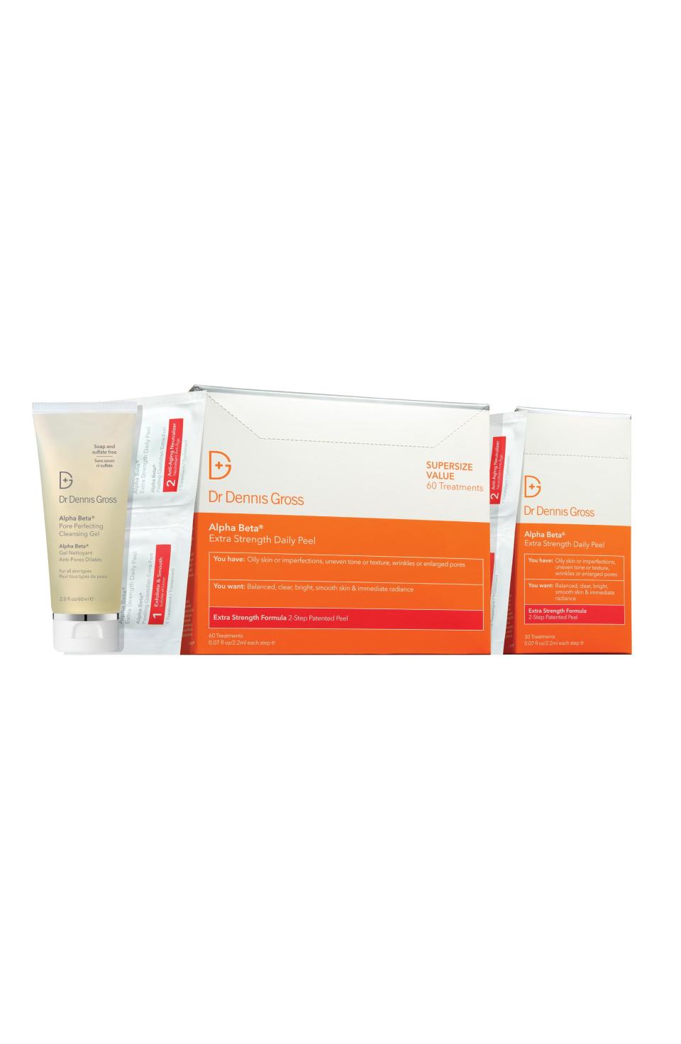 7) Skincare Alpha Beta Extra Strength Daily Peel Set