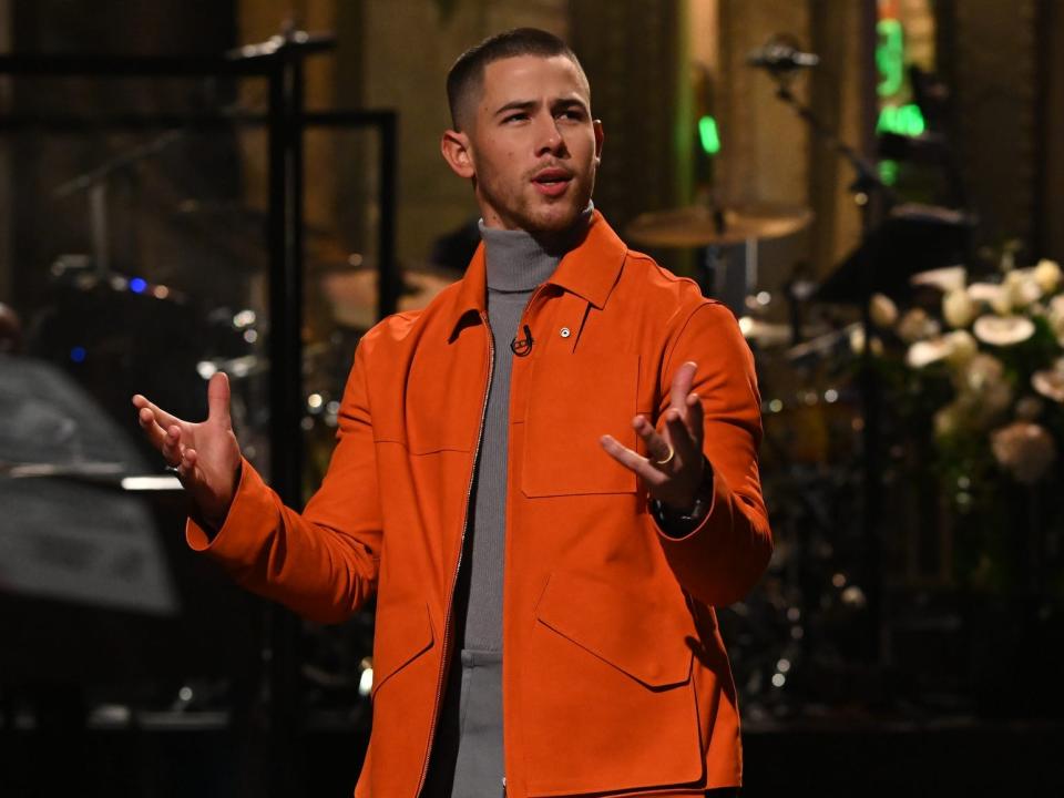 nick jonas on snl in february 2021