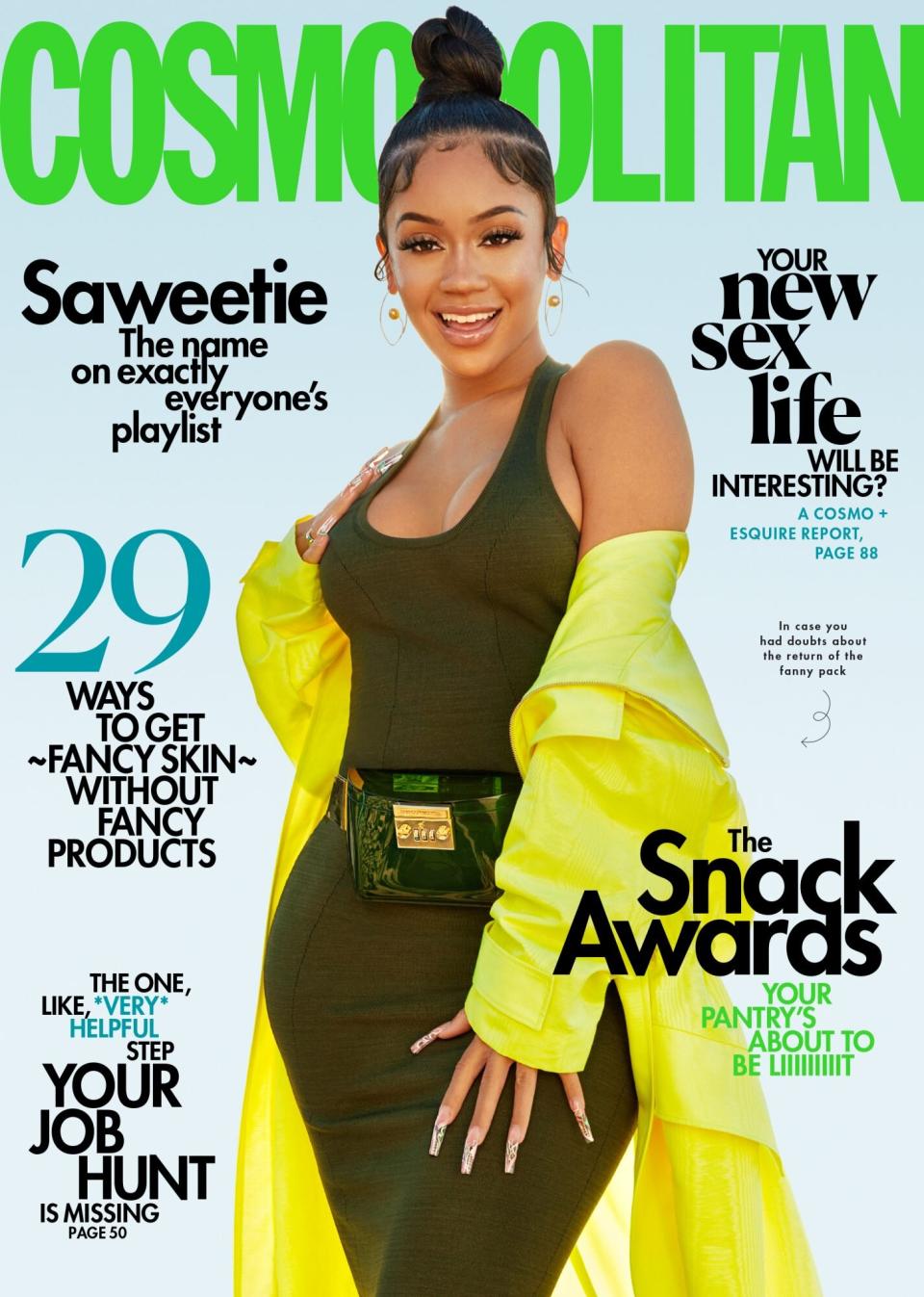 saweetie for cosmopolitan