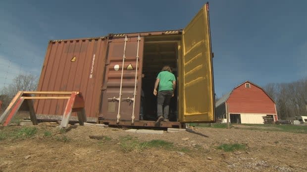 Webster and his father invested approximately $80,000 in the cannabis operation, including insulated shipping containers where seeds can be sprouted.