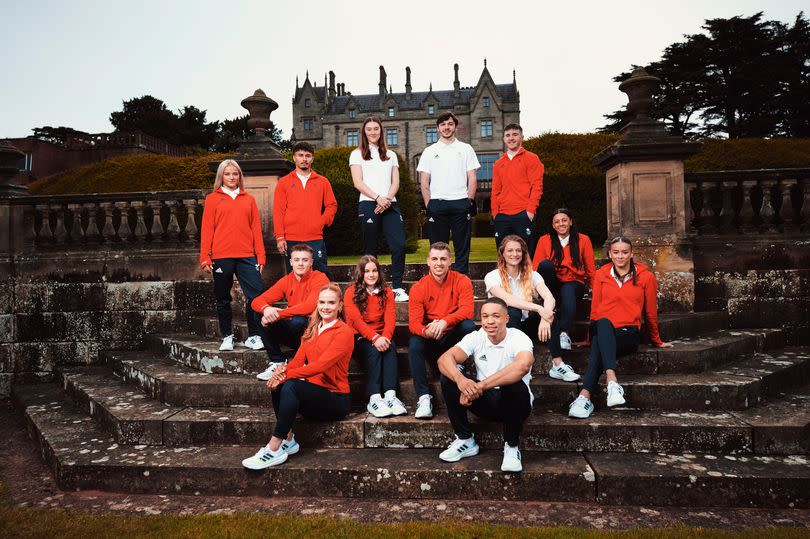 Artistic and Trampoline Gymnastics Team Announcement for the Paris 2024 Olympic Games, at Lilleshall National Sports Centre, on June 13 2024. -Credit:Ben Duffy/Team GB