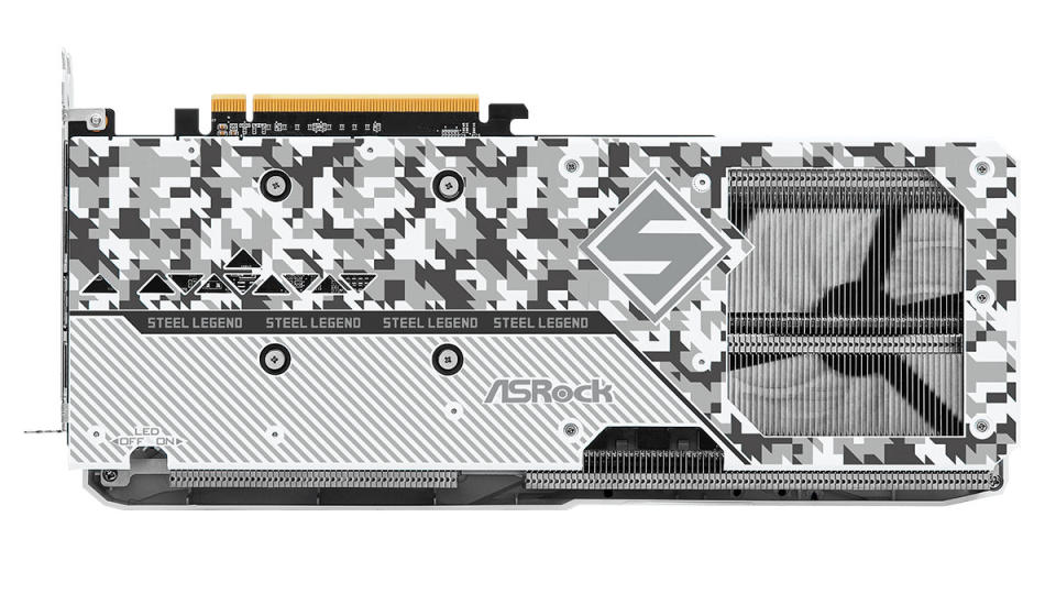 Radeon RX 7600 XT Steel Legend