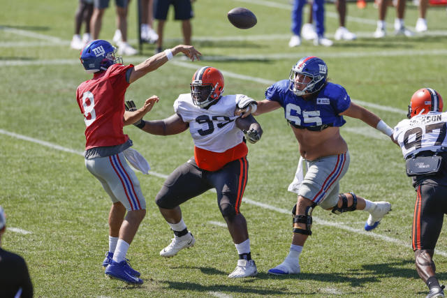 Browns welcoming Giants as 'guests' for 2 joint practices