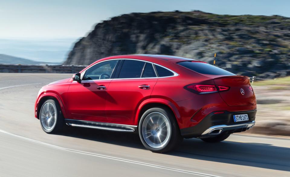 View Photos of the New Mercedes GLE Coupe