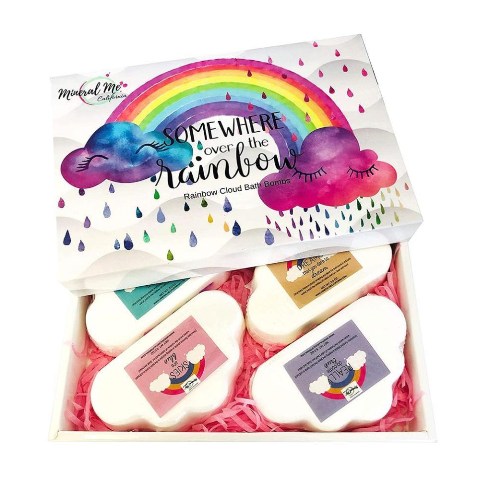 13) Mineral Me Somewhere Over the Rainbow Bath Bombs