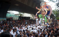 <p>Ganesha festivities in full swing </p>