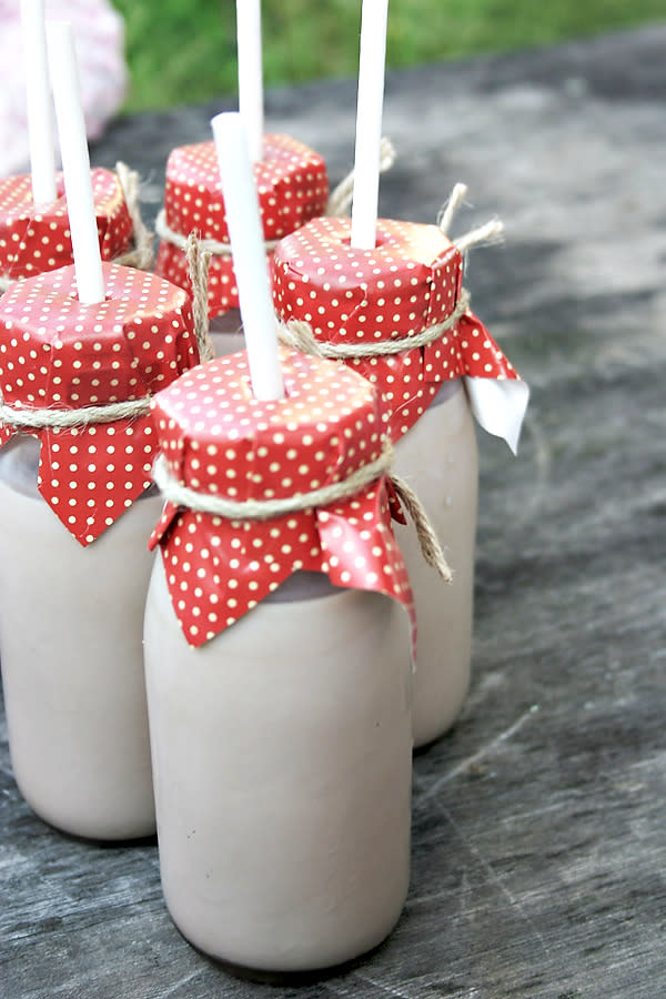 Chocolate Milk Bottles