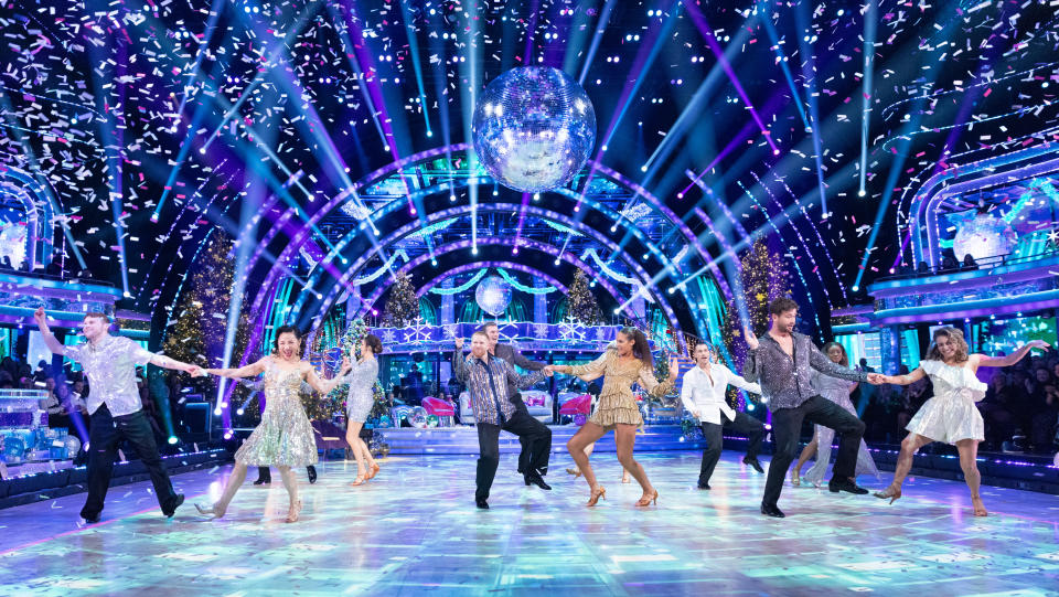 Strictly Come Dancing Christmas Special 2023 The Christmas celebrities and professional dancers