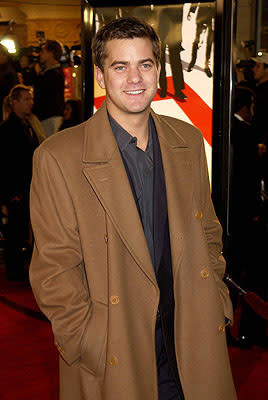 Joshua Jackson at the Westwood premiere of Warner Brothers' Ocean's Eleven