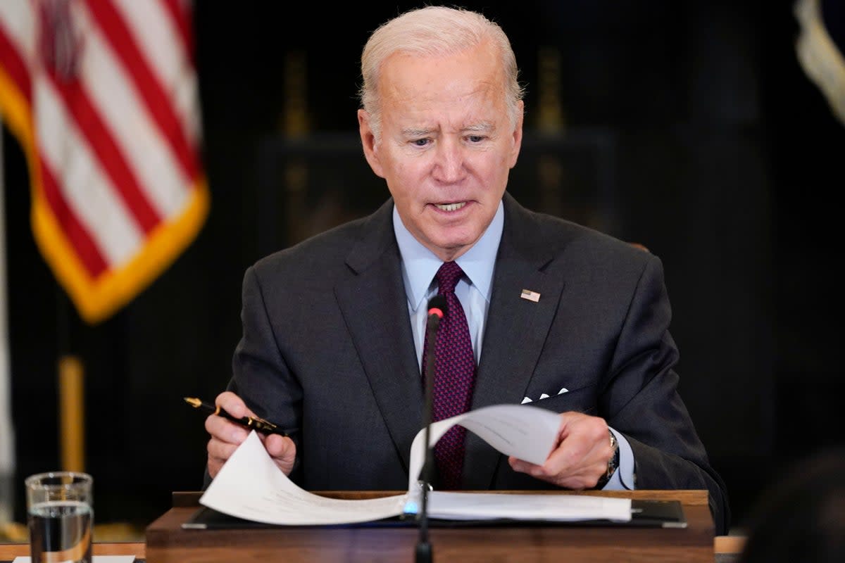 Biden speaks on reproductive rights on Tuesday October 4th  (Copyright 2022 The Associated Press. All rights reserved.)