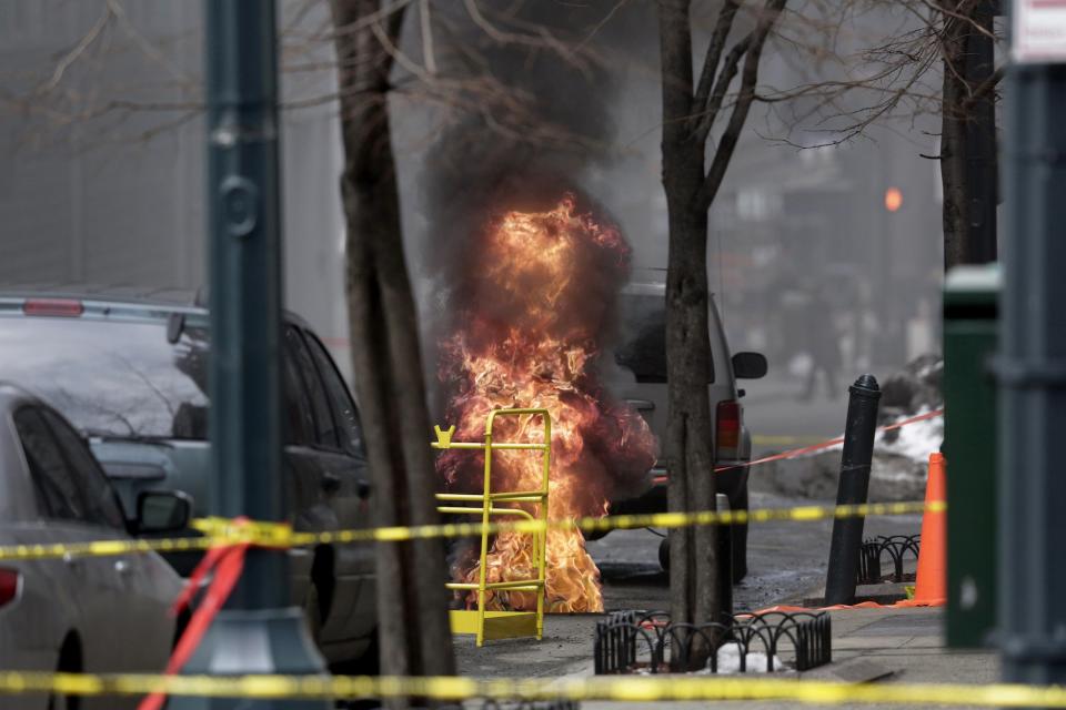 Manhole fire New York