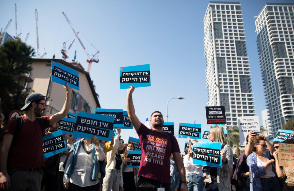 Anti-government protests In Israel