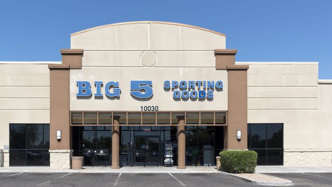 Phoenix, Arizona, USA - July 02, 2016: Big 5 Sporting Goods store in Phoenix.