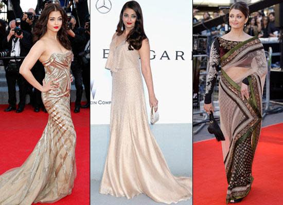 Aishwarya Rai Wears Cinderella Dress to Cannes - Aishwarya Rai Wears  Michael Cinco to Cannes