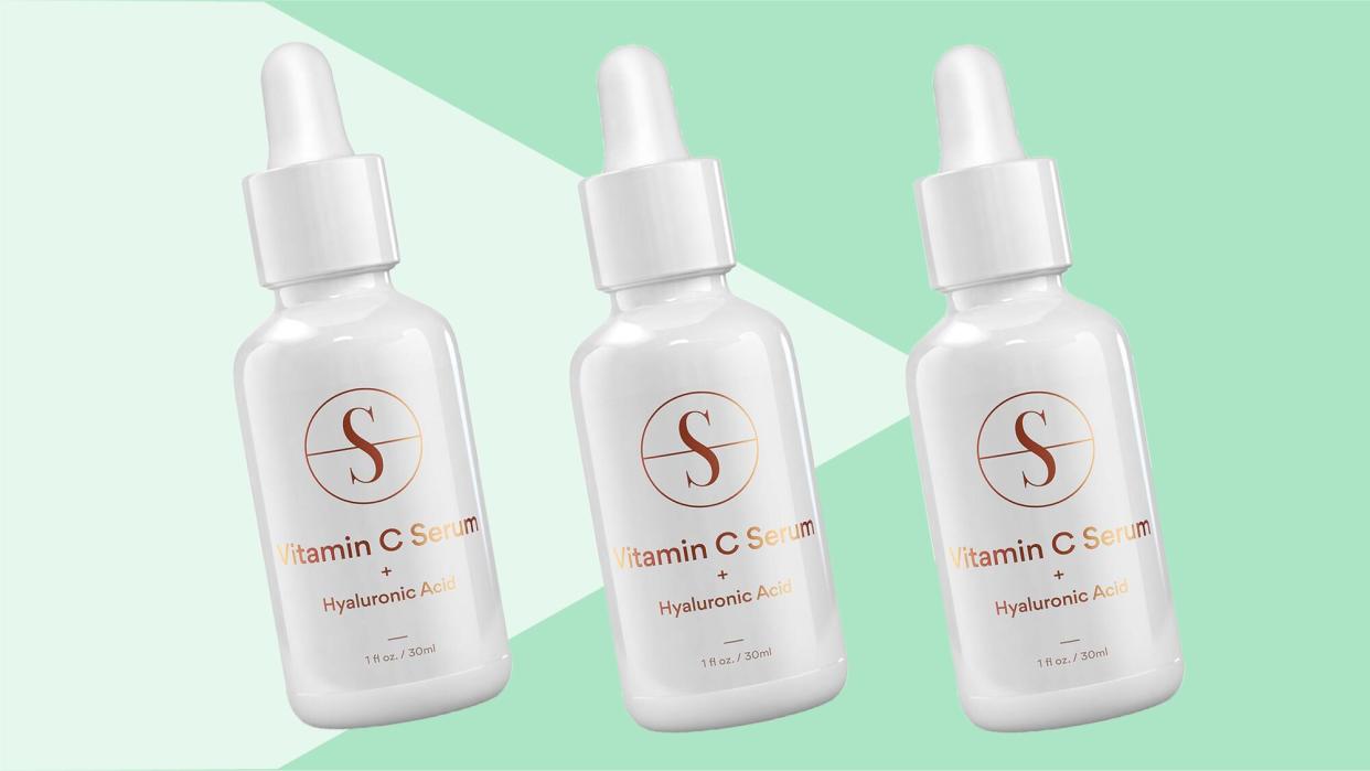 ﻿Sdara Skincare Vitamin C Serum for Face with Hyaluronic Acid 5%