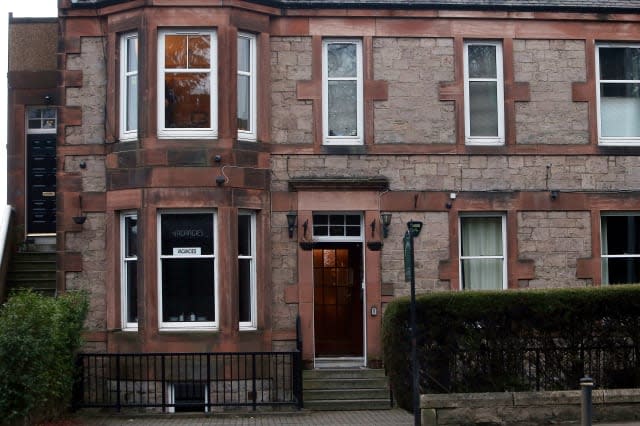 The Woolley's home in the Murrayfield area of Edinburgh.  See Centre Press story CPWATCH; A family were subjected to years of harassing surveillance by neighbours who snooped on them by directing cameras and listening devices at their home. Cameras and microphones were installed by owners of a B&B below Tony Woolleyâ€™s Murrayfield home after a row over plans to turn the guesthouse into a bail hostel. Tony and wife Debbie were awarded Â£17,000 at Edinburgh Sheriff Court