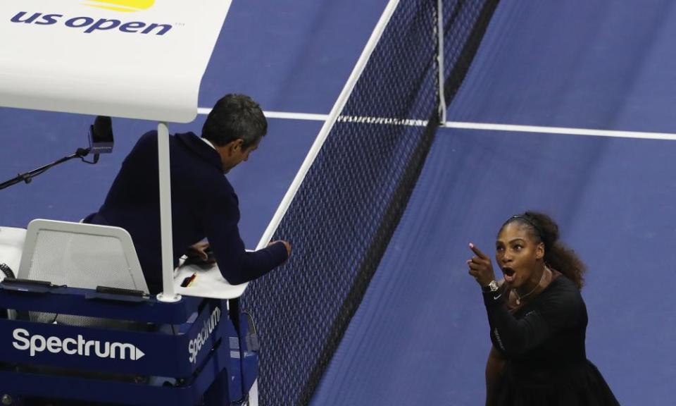 Serena Williams and Carlos Ramos would want to avoid a repeat of last weekend in Melbourne.