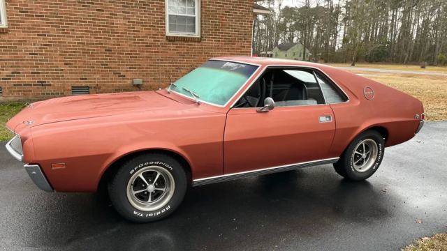 1969 amc amx interior