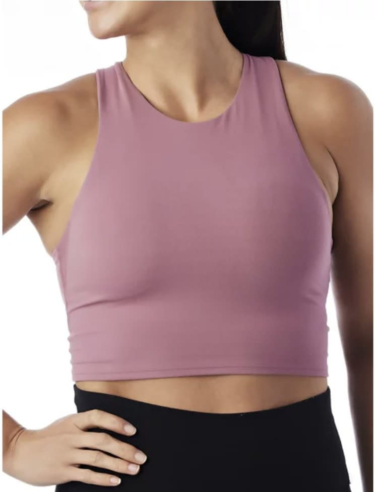 A long line sports bra