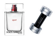 Davidoff champion $65, 50ml; D&G The One Sport $99, 50ml