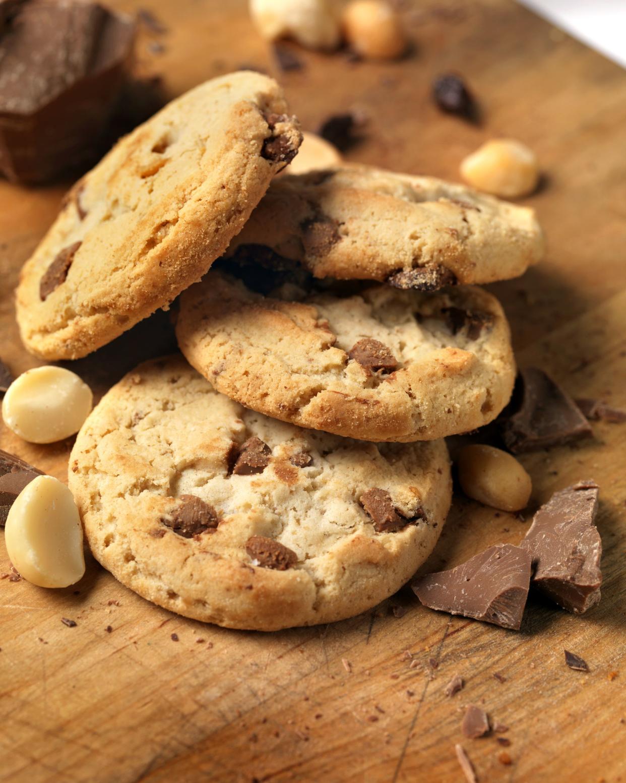 Nutty Chocolate Chip Cookies