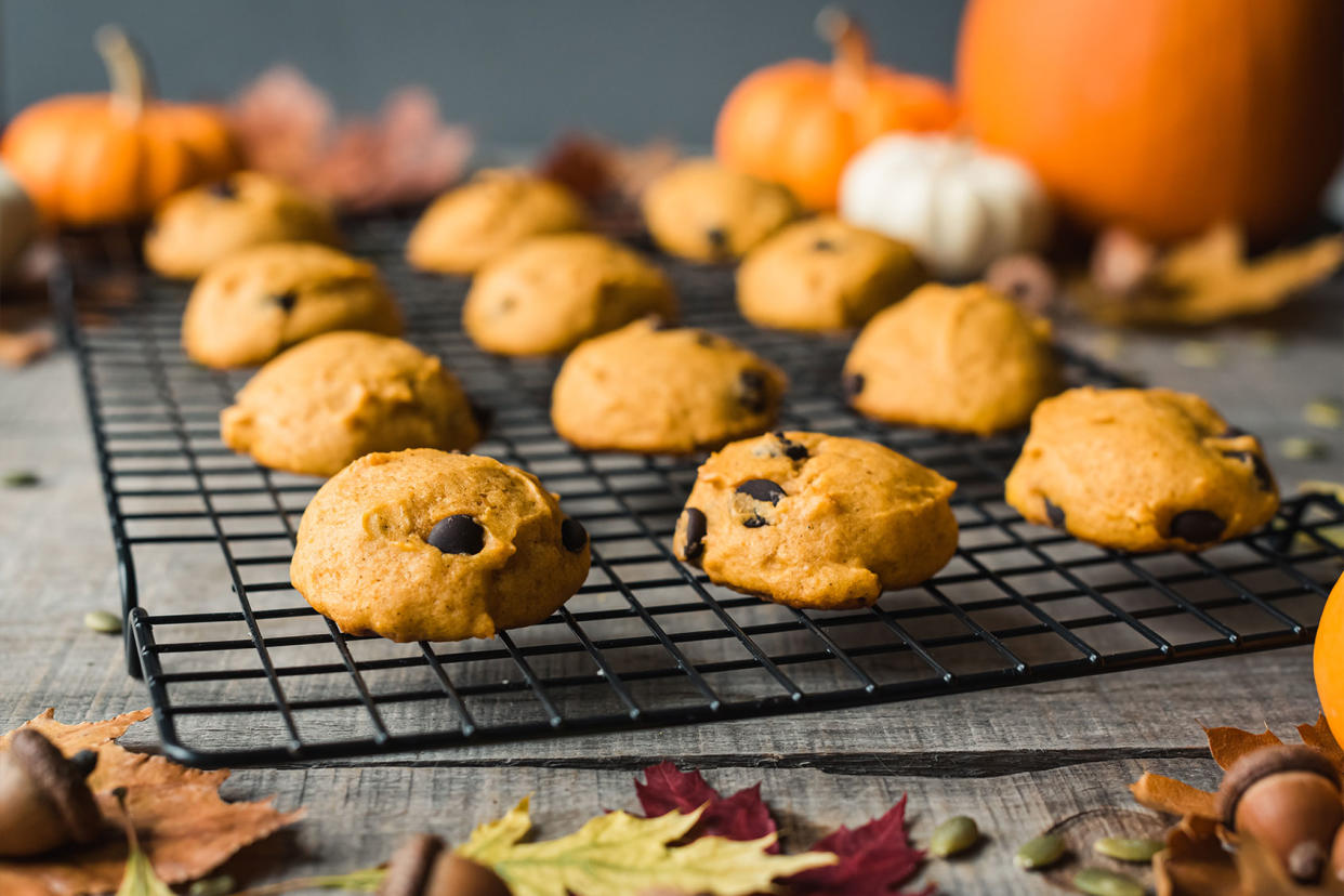 Pumpkin chocolate chip cookies Getty Images/Cavan Images