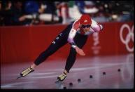 <p>American speed skater Bonnie Blair won the 500-meter and 1,000-meter events. Norway swept all six men's cross country skiing events.</p>