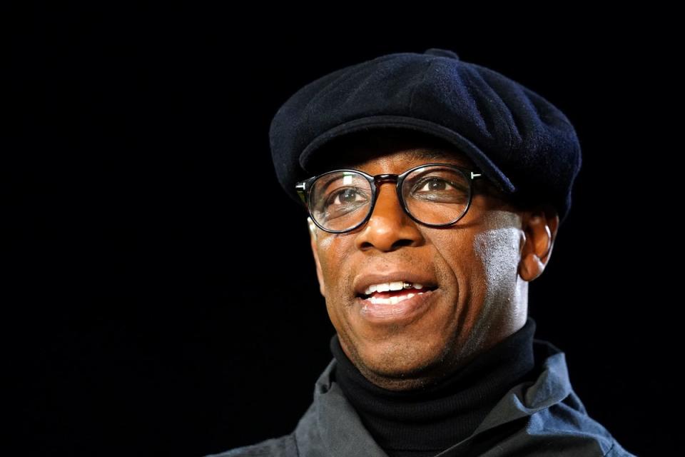 Ian Wright addressed the Gary Lineker tweet row on his podcast (PA Wire)