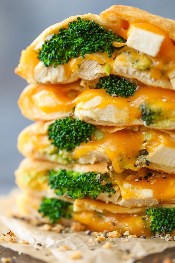 <strong>Get the <a href="http://damndelicious.net/2016/12/30/cheesy-chicken-broccoli-pockets/" target="_blank">Cheesy Chicken Broccoli Pocket recipe</a>&nbsp;from&nbsp;Damn Delicious</strong>