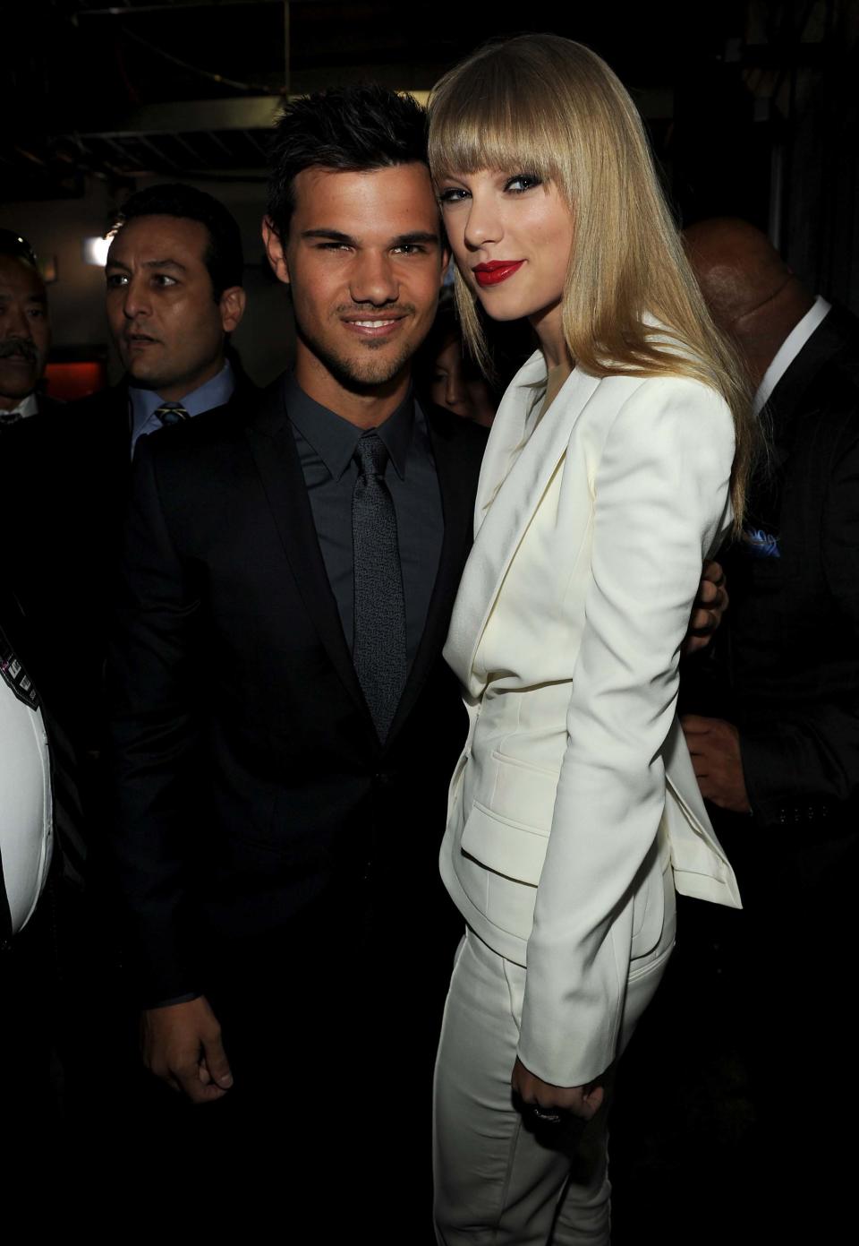 Taylor Lautner, Taylor Swift (Frank Micelotta / PictureGroup via AP Images)