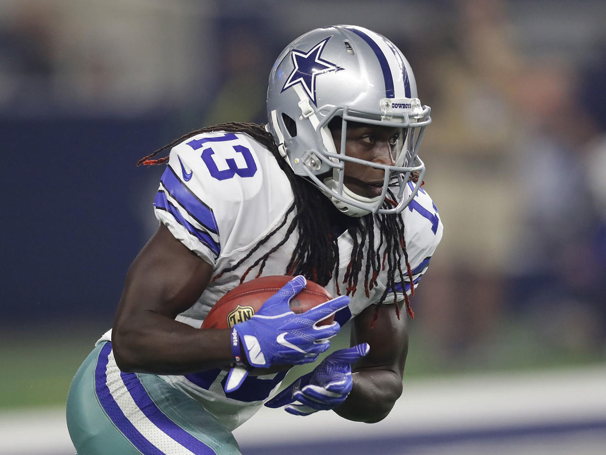 Lucky Whitehead has been released by the Dallas Cowboys despite not being arrested: Getty