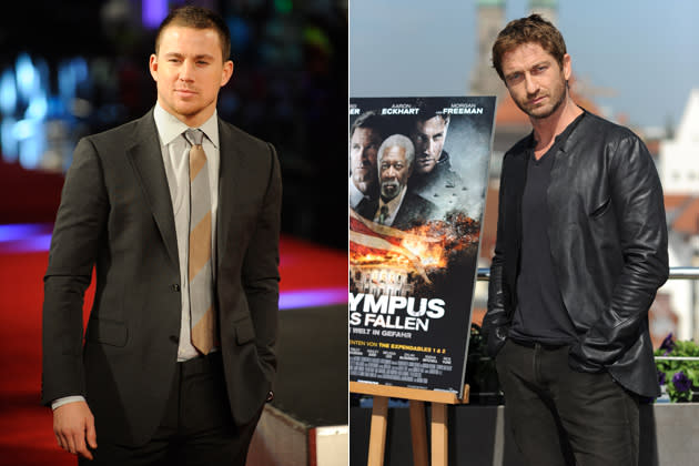 Channing Tatum und Gerard Butler spielen je die Hauptrolle in den Actionstreifen (Bilder: ddp images)