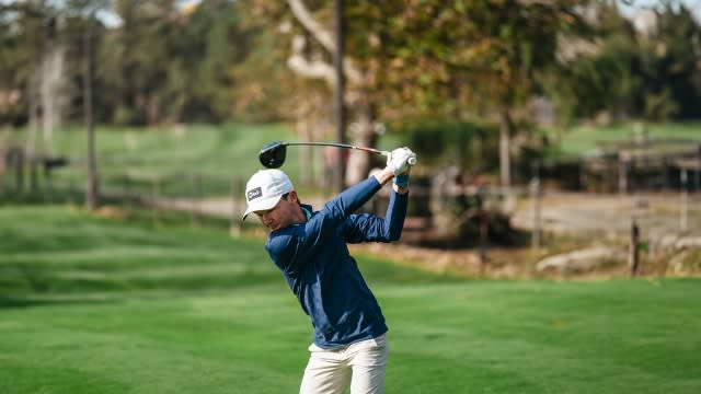 15-year-old golfer Miles Russell.