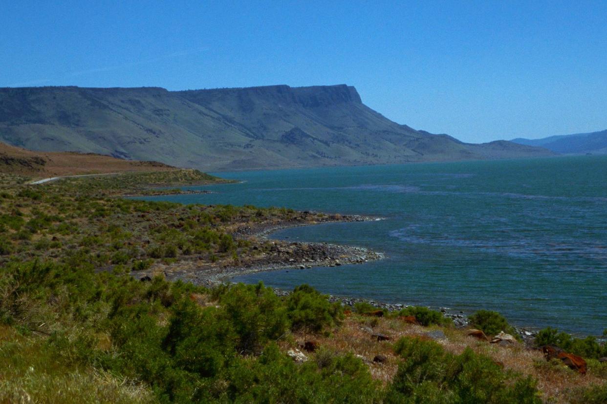 View of Abert Rim & Lake Abert