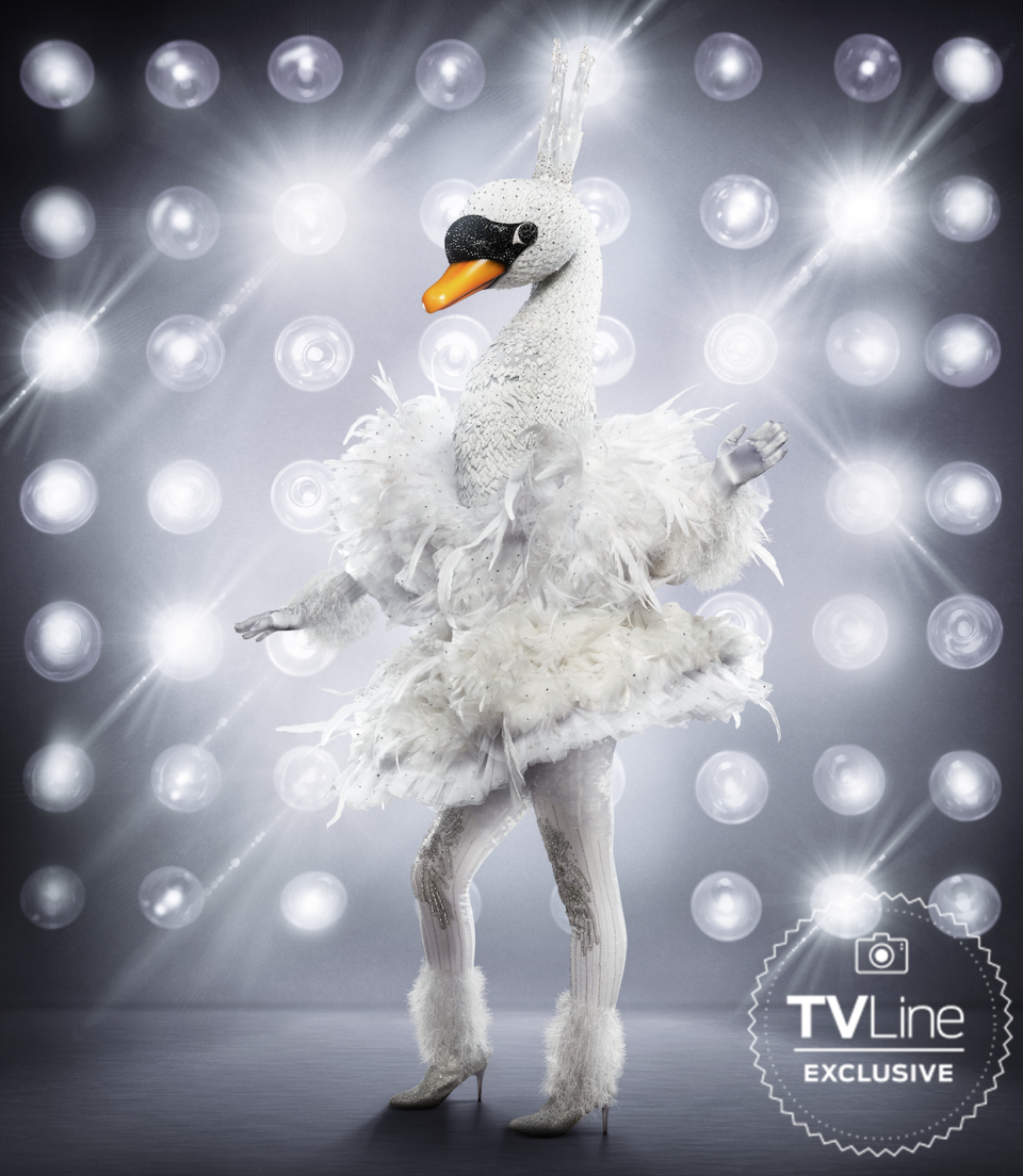 The Masked Singer Season 3 Swan Costume