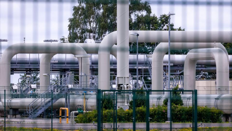 Durch die Pipeline wird kein Gas mehr geleitet - zunächst nur für zehn Tage. 