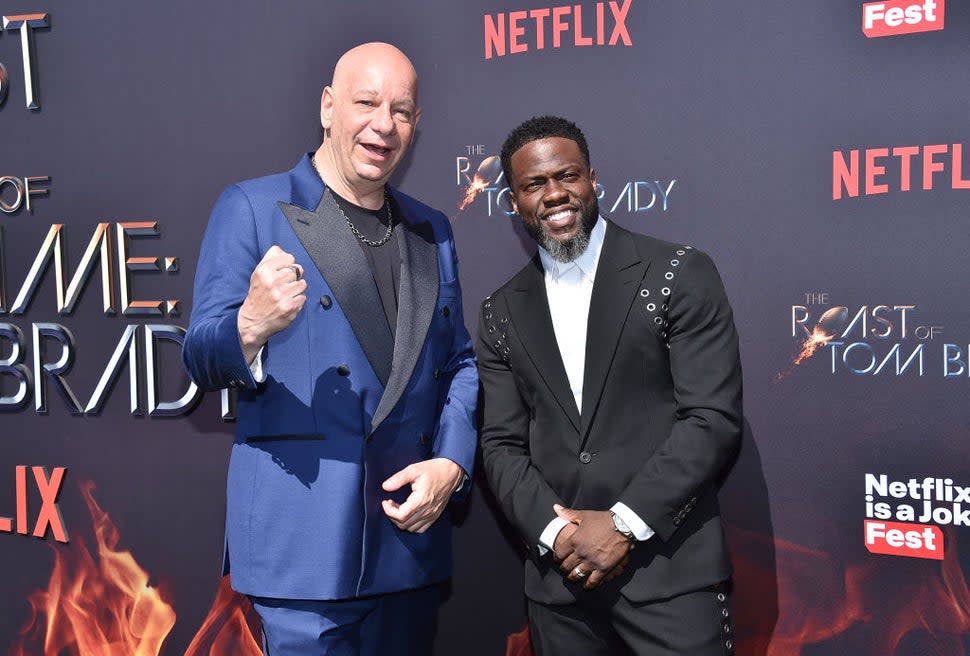 Jeff Ross and Kevin Hart