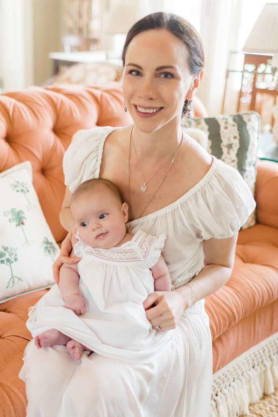 Barbara Bush with daughter Cora Georgia Coyne