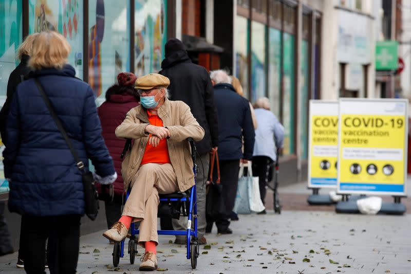 FILE PHOTO: COVID-19 vaccinations in Folkestone