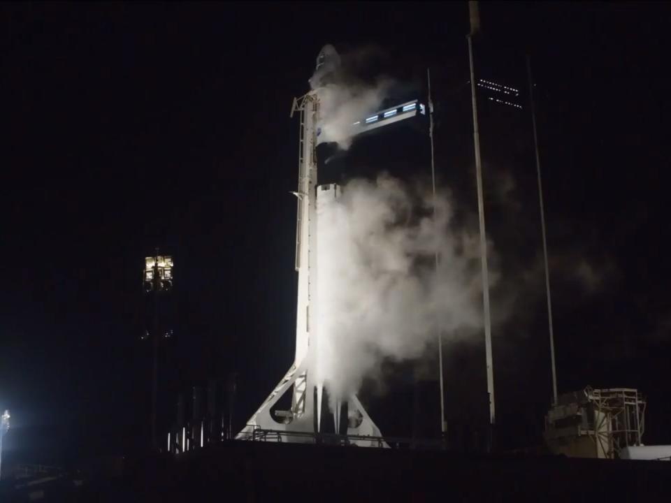 crew-1 falcon 9 launch fuel propellant loading crew dragon astronauts spacex nasa