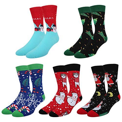 9) Benefeet Sox Mens Fun Christmas Socks