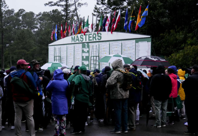 2023 Masters third round tee times, how to watch Saturday at