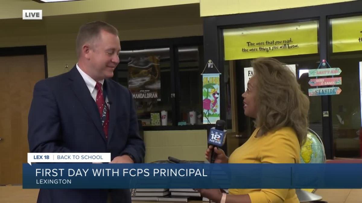 LTMS principal talks FCPS first day of school