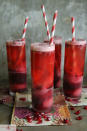 <p>Pomegranate juice, raspberry sorbet <em>and</em> champagne? It doesn't get much more delicious than this. </p><p><strong>Get the recipe at <a rel="nofollow noopener" href="http://heatherchristo.com/2012/12/28/raspberry-pomegranate-champagne-cocktail/" target="_blank" data-ylk="slk:Heather Christo;elm:context_link;itc:0;sec:content-canvas" class="link ">Heather Christo</a>. </strong></p>