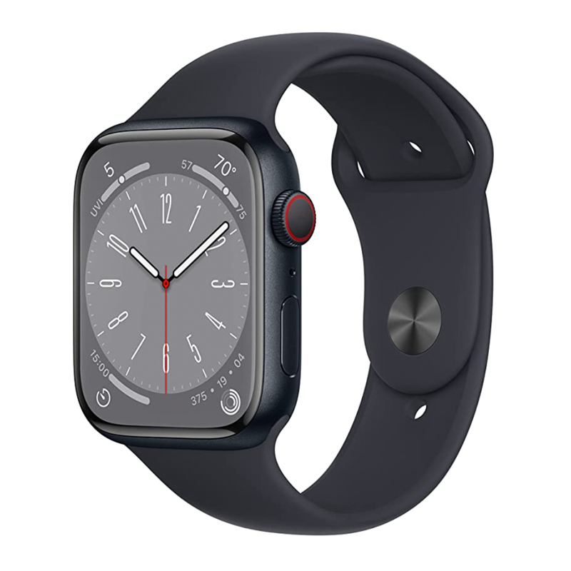 <p><a href="https://www.amazon.com/Apple-Cellular-Midnight-Aluminum-Always/dp/B0BDHZR8R2/ref=sr_1_3?crid=CM8PUUQ62QF9&keywords=Apple%2BWatch%2BSeries%2B8&qid=1674168637&sprefix=apple%2Bwatch%2Bseries%2B8%2Caps%2C85&sr=8-3&ufe=app_do%3Aamzn1.fos.c3015c4a-46bb-44b9-81a4-dc28e6d374b3&th=1&tag=syn-yahoo-20&ascsubtag=%5Bartid%7C10054.g.3531%5Bsrc%7Cyahoo-us" rel="nofollow noopener" target="_blank" data-ylk="slk:Shop Now;elm:context_link;itc:0;sec:content-canvas" class="link rapid-noclick-resp">Shop Now</a></p><p>Apple Watch Series 8</p><p>$409.99</p><p>amazon.com</p>