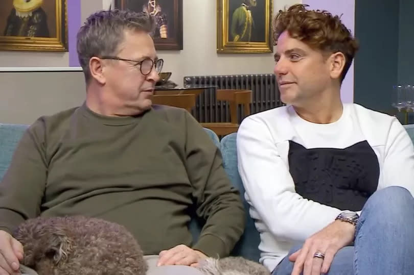 Gogglebox's Stephen Webb revealed on the show that he and husband Daniel Lustig were once asked to have group sex