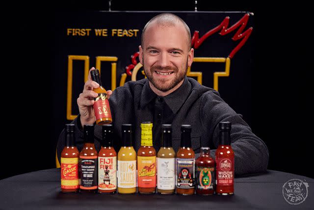 Courtesy First We Feast Hot Ones host Sean Evans