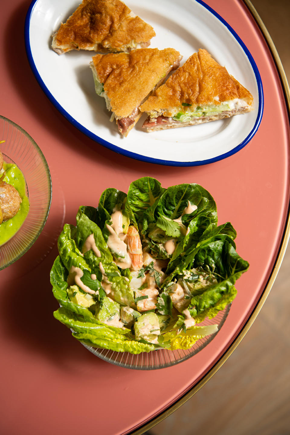 French's shrimp and avocado salad