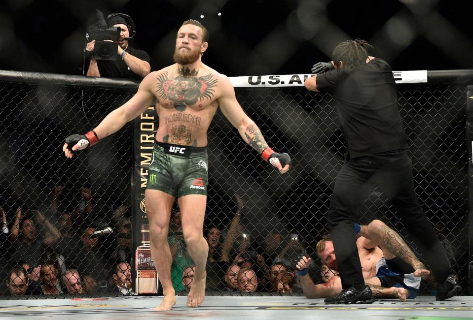 Conor McGregor Donald Cerrone suspension